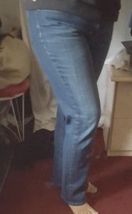 GAP Curvey Straight Jean Medium Dark Wash 14R